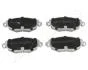 Гальмівні колодки передні FORD Mondeo III 00- JAPANPARTS PA0318AF (фото 1)