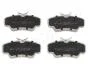 OPEL колодки гальмівні передн. Omega A 3,0 90- Omega B JAPANPARTS PA0409AF (фото 1)