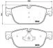 CITROEN колодки передні DS5, DS4, C5(X7), C4(B7). JAPANPARTS PA0620AF (фото 2)
