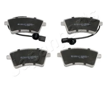 RENAULT гальмівні колодки передн.Kangoo 08 - JAPANPARTS PA0721AF