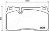 VW гальмівні колодки передн.Touareg,LANDROVER Range Rover JAPANPARTS PA0933AF (фото 2)