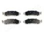 NISSAN колодки гальм. передн. Navara 2,3dCi 15- JAPANPARTS PA1003AF (фото 1)