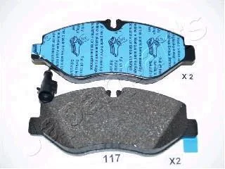 RENAULT к-т гальмівних колодок Maxity, NISSAN NT400 JAPANPARTS PA117AF