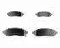 NISSAN гальмівні колодки передн..Murano,Navara,Pathfinder 05- сист.Tokico JAPANPARTS PA121AF (фото 1)