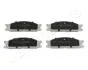 NISSAN К-т гальмівних колодок передн.Urvan 2.5D JAPANPARTS PA137AF (фото 1)