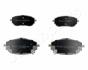 TOYOTA гальмів.колодки передн.Auris 12- JAPANPARTS PA-2000AF (фото 1)