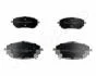 TOYOTA гальмів.колодки передн.Auris 12- JAPANPARTS PA2000AF (фото 1)