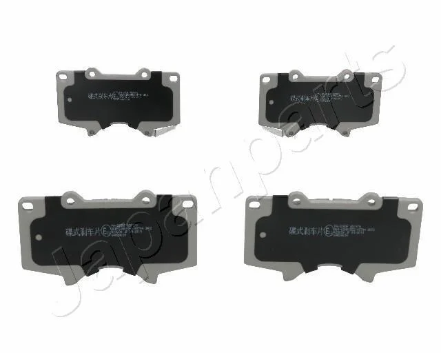 TOYOTA гальмівні колодки передн.Land Cruiser 02-,Fortuner,Mitsubishi Pajero IV 07- JAPANPARTS PA205AF (фото 1)