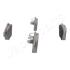 TOYOTA гальмівні колодки дискові AVENSIS 01-03 JAPANPARTS PA-221AF (фото 3)