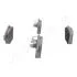 TOYOTA гальмівні колодки дискові AVENSIS 01-03 JAPANPARTS PA221AF (фото 3)