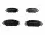 TOYOTA гальмівні колодки передн. RAV 4 06- JAPANPARTS PA230AF (фото 1)