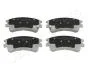MAZDA гальмівні колодки перед. MAZDA 6 02- JAPANPARTS PA307AF (фото 1)