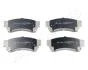 MAZDA гальмівні колодки передн.Mazda 6 07- JAPANPARTS PA346AF (фото 1)
