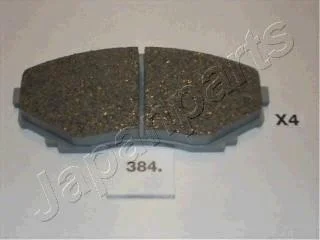 MAZDA К-т передніх гальм. колодок CX-5 11- JAPANPARTS PA384AF (фото 1)