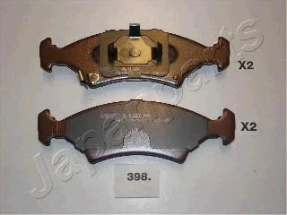 KIA гальмівні колодки дискові передн.Shuma 98- JAPANPARTS PA398AF