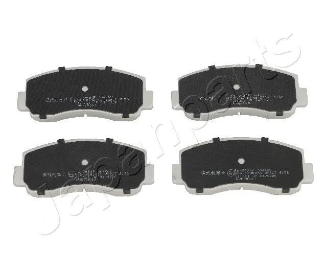 MITSUBISHI гальмівні колодки передн.Galant I,II,L300,Pajero I,Celica JAPANPARTS PA502AF (фото 1)
