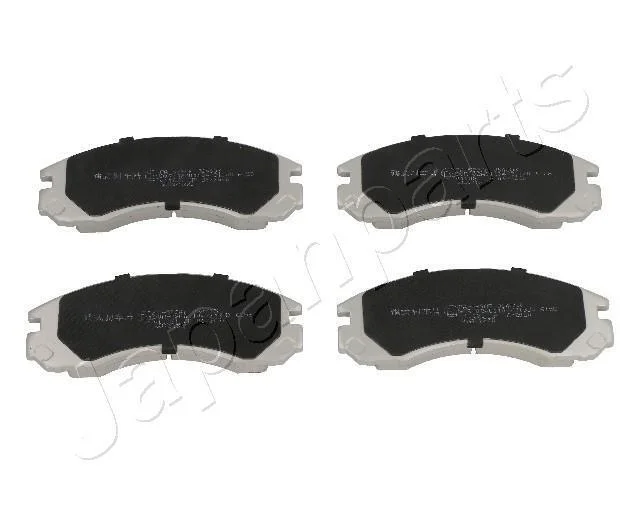 MITSUBISHI гальмівні колодки перед. Pajero 90-,L200/400, Galant, Lancer JAPANPARTS PA599AF (фото 1)
