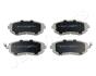 SUBARU гальмівні колодки передні Forester(SG) 2.0,2.0S 02- Impreza,Legacy JAPANPARTS PA-706AF (фото 1)