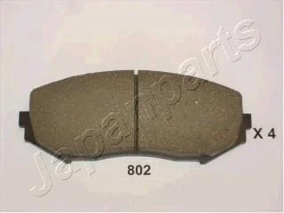 SUZUKI гальмівні колодки передн.Grand Vitara 1.6/2.0 05- JAPANPARTS PA802AF