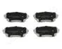 SUZUKI гальмівні колодки передн. Grand Vitara 1.9d 2.0HDI 01- JAPANPARTS PA807AF (фото 1)