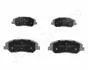 HYUNDAI гальмівні колодки передн.Santa Fe, KIA Carnival JAPANPARTS PAH14AF (фото 1)