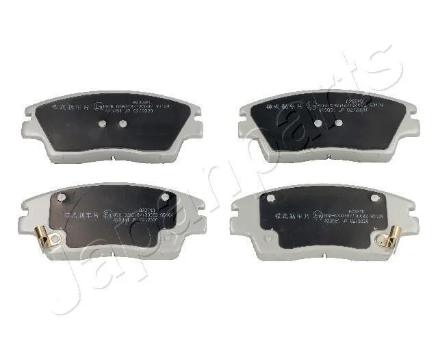 Колодки гальм. передн. HYUNDAI TUCSON 15- JAPANPARTS PAH24AF (фото 1)