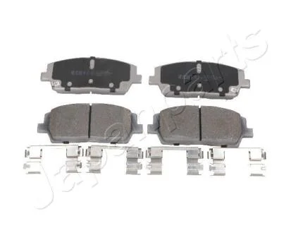 HYUNDAI гальмівні колодки передн. SANTA FE IV 18-, KIA SORENTO III 15- JAPANPARTS PAH30AF