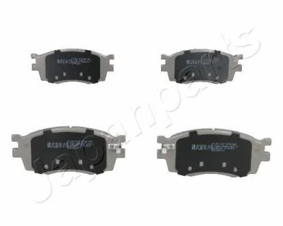 HYUNDAI колодки гальмів.передн. Kia Rio 05-, Accent 06- JAPANPARTS PAK12AF