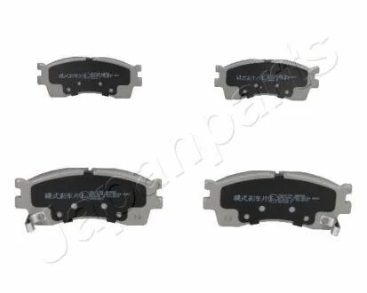 KIA гальмівні колодки Carens,Clarus 1,8i 16V/2,0i 16V JAPANPARTS PAK17AF