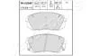 KIA гальмівні колодки передн.Carens III,Sportage,Hyundai ix35,55 05- JAPANPARTS PAK20AF (фото 2)