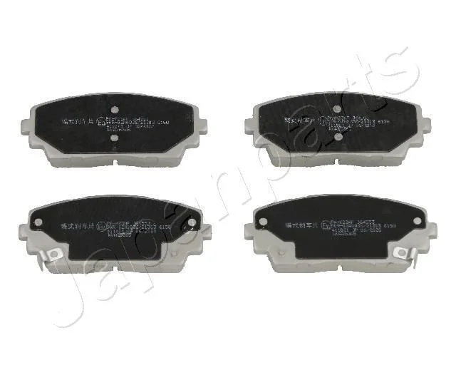 KIA гальмівні колодки передн. Picanto 1,0 11- JAPANPARTS PAK23AF (фото 1)
