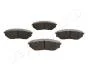 KIA колодки гальм. передн. Sorento 2,0-2,4 10- JAPANPARTS PAK30AF (фото 1)