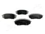 KIA колодки гальм. передн. Sorento 2,0-2,4 10- JAPANPARTS PAK30AF (фото 4)