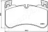 LAND ROVER Комплект гальмівних колодок передн. DISCOVERY V 3.0D 16- JAPANPARTS PAL15AF (фото 2)