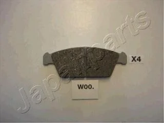 DAEWOO гальмівні колодки передн.Tico 95- JAPANPARTS PAW00AF