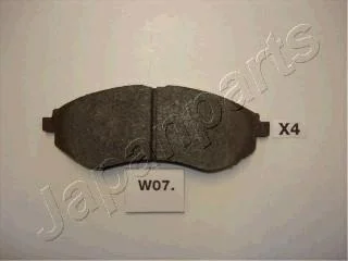 CHEVROLET гальмівні колодки передн.Aveo 05- JAPANPARTS PAW07AF