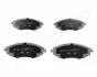 CHEVROLET гальмівні колодки передн.Spark 10- JAPANPARTS PAW14AF (фото 1)