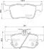 FORD колодки гальм. задн. Mondeo, Galaxy, S-Max, 14- JAPANPARTS PP0300AF (фото 2)