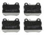 DB гальмівні колодки задн.ML163 JAPANPARTS PP0519AF (фото 1)