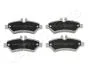 Гальмівні колодки задн. DB Sprinter,VW Crafter 06- JAPANPARTS PP0522AF (фото 1)