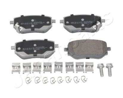 NISSAN Гальмівні колодки задні NAVARA 2.3 15-, MERCEDES-BENZ, RENAULT JAPANPARTS PP0532AF