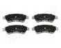 FIAT гальмів.колодки задн.Ducato,Citroen Jumper 06- JAPANPARTS PP0610AF (фото 1)