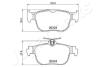 AUDI Кододки гальмівні задн SKODA OCTAVIA IV 20- JAPANPARTS PP-0927AF (фото 2)
