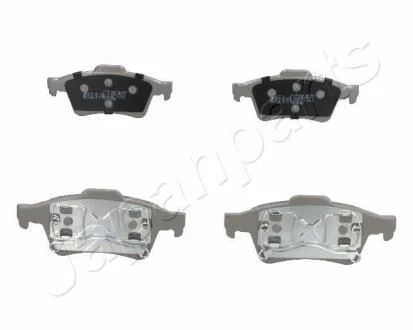 NISSAN гальмівні колодки задн.Primera 01-Renault Espace,Laguna II,Ford Focus,Transit Connect,Opel,Saab JAPANPARTS PP138AF