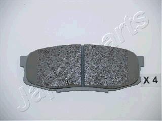TOYOTA гальмівні колодки задн.Land Cruiser 4.7/4.5d 08- JAPANPARTS PP-221AF