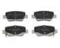 TOYOTA гальм. колодки задн. Avensis 09- JAPANPARTS PP223AF (фото 1)
