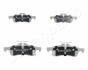 TOYOTA гальмівні колодки задн.Yaris 05-,Honda Civic IX 12- JAPANPARTS PP-225AF (фото 1)