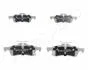TOYOTA гальмівні колодки задн.Yaris 05-,Honda Civic IX 12- JAPANPARTS PP225AF (фото 1)