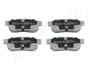 HONDA гальмівні колодки передн.Accord 85- JAPANPARTS PP402AF (фото 1)