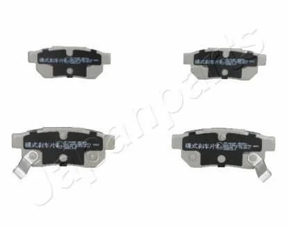 HONDA колодки гальмівні задні Civic 1,5/1,6 90- JAPANPARTS PP404AF